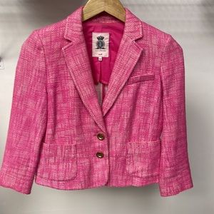 Juicy Couture Tweed Cropped Blazer